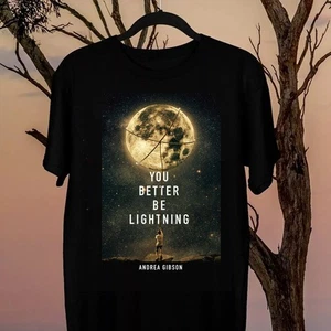 Camisa negra You Better Be Lightning Gibson, Andrea PA009 - Imagen 1 de 3