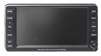 2011-2013 Mitsubishi Lancer Outlander AM FM Radio CD DVD MP3 Player Nav 8750A209 - Image 1 of 4