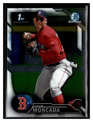 Bowman Chrome #BCP-148 2016 Yoan Moncada 1st Boston Red Sox Foto 1 de 2