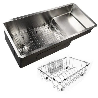 Nantucket Sinks x Studio Dearborn The Steppe Undermount Kitchen Sink � 39" St...