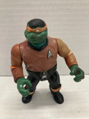 Teenage Mutant Ninja Turtles 1994 TMNT Star Trek ingeniero jefe Michaelangelo Foto 1 de 4