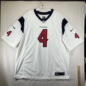 Herren Nike Houston Texans Deshaun Watson NFL Football weiß Trikot Größe 2XL - Bild 1 von 21