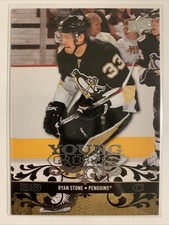 2008-09 Upper Deck Young Guns Rookie #240 Ryan Stone YG RC Pittsburgh Penguins