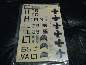 Ju 87 B Stuka #1 Aufkleberblatt von Micro Scale Aufkleber - 1/32 Blatt - Bild 1 von 1
