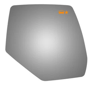 New Convex Right Mirror Glass For 15-18 Cadillac Escalade W/O Backing Plate - Picture 1 of 4