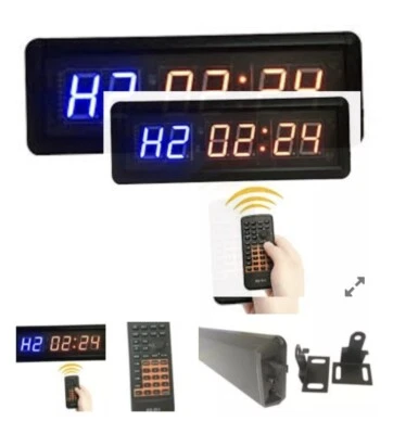GANXIN 1.5” High 6 Digits LED Countdown /up Clock Remote Controlled - Image 1 of 3