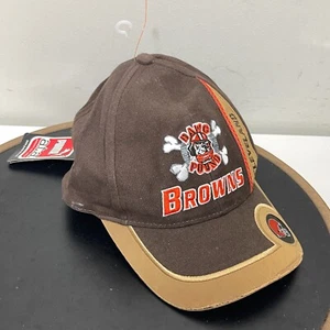 Cleveland Browns Vintage Hat Cap Dawg Pound Puma Brand Adjustable Hat - NOS - Bild 1 von 7