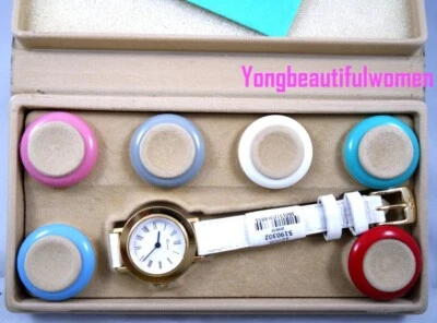 Reloj Hermes NUEVO AUTÉNTICO Bisel Cambiable (6 Colores) Cuerda Manual Foto 1 de 4