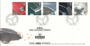 (91865) GB Times FDC Classic Sports Cars London E1 1996 - Picture 1 of 1