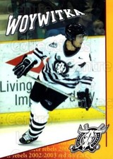 2002-03 Red Deer Rebels #24 Jeff Woywitka