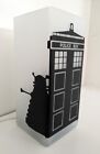 Dr Who with Dalek Iconic TV Square Electric Decorative Glass Lamp Vinyl Design