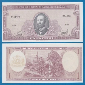 Chile 1 Escudo P 136 ND (1964) UNC - Picture 1 of 1
