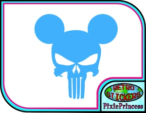 Marvel The Punisher Funny C Vinyl Sticker Car Bike Truck Window Wall Art Comic - Picture 1 of 20