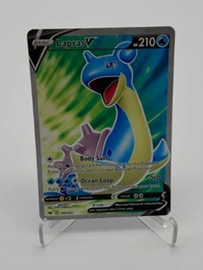 Pokémon Trading Card Game TCG Sword & Shield Base Set Lapras V 189/202 - Picture 1 of 4