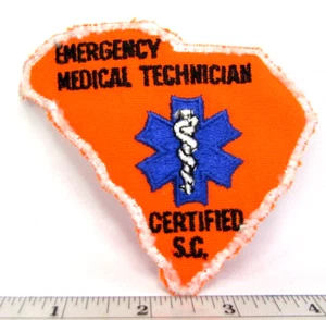 Vintage South Carolina SC Emergency Medical Technician Jacket Patch Certified - Bild 1 von 6