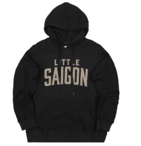 LITTLE SAIGON BLACK & BOLD HOODIE Large  - Picture 1 of 5