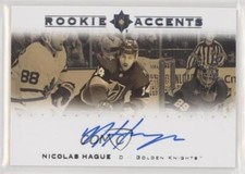2019-20 Upper Deck Ultimate Collection Auto 6/99 Nicolas Hague Rookie RC