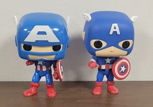 2 - Funko Captain America Figure - 4" tall - Pre-Owned - Picture 1 of 2