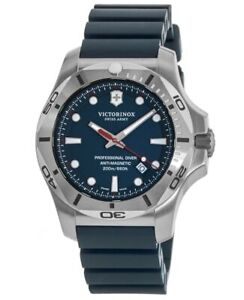 New Victorinox Swiss Army I.N.O.X. Professional Diver Blue Men's Watch 241734