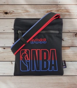 Hugo Boss x Nba Basketball Rare Envelope crossbody bag side bag Man Bag Collab - Picture 1 of 6