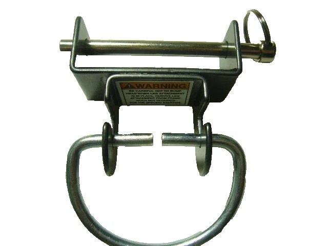 Total Gym Leg Pulley Tower Bracket Pin and D Ring for 1700 1800 1900 Platinum - Immagine 1 di 1