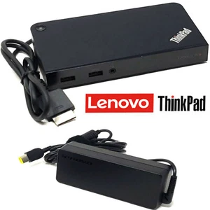 Lenovo THINKPAD Onelink + Dock Type 40A4-DU9047S1 (Avec 90W Secteur) P40 Yoga - Afbeelding 1 van 6