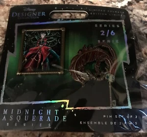 Lady Tremaine Disney Designer Midnight Masquerade Pin Set Villains - Picture 1 of 2