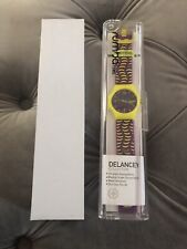 NIB Rumba Time Delancey Collection Purple Banana Silicone Watch Special Edition