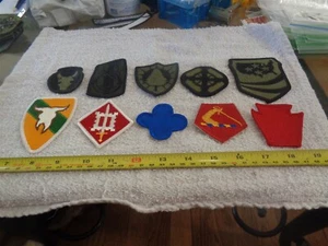 10 Military Patches New (BOX#PINBAGS#RX3) - Picture 1 of 2