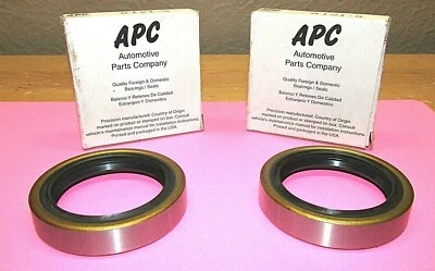 Chrysler New Yorker Newport 1963 a 1973 sellos de cubo de rueda delantera nueva cantidad 2 (par)  Foto 1 de 4