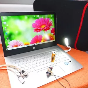 HP ENVY 13D Zoll FULLHD l METALL UltraBook l Windows 10 SSD l 8GB RAM TURBO i5 - Bild 1 von 12