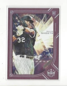 2022 Diamond Kings Plum Frame #84 Gavin Sheets Rookie White Sox - Picture 1 of 1