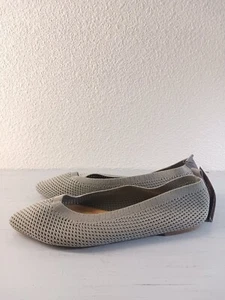 MUSSHOE Ballet Stretchy Flats Comfortable Gray Size 9 NWT - Picture 1 of 7
