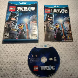 NICE DISC! LEGO Dimensions (Wii U, 2015), CIB: Complete in Box NO ACCESSORY! - Picture 1 of 3