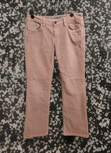 JEANS VINTAGE ADIVINA PANA ROSA TALLA. 28" X 32" Usado en Excelente Condición - Imagen 1 de 9