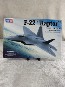 Hobbyboss 1/72 80210 Scale F-22A Raptor Model Kit-A New Sealed - Picture 1 of 7