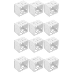 2 Pieces Shutter Bracket Blinds Replacement Parts for Mini Window Brackets - Picture 1 of 12