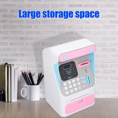  Geldautomat Spardose Große Kapazität Passwort Safe Gesichtserkennung DE - Bild 1 von 4