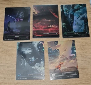 MTG 5x Basic Lands Full Art  - ENG - Foil- NM Edge of Eternities! - Bild 1 von 6