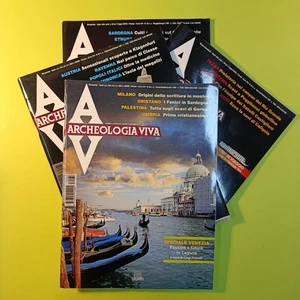 LOTTO ARCHEOLOGIA VIVA  4 NUMERI 1997 Giunti - Imagen 1 de 2