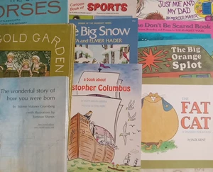Lot of 10 Small Easy Read Childrens Books Variety Free Shipping No Repeats - Imagen 1 de 11