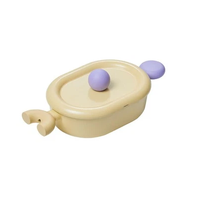 Olla baja ovalada Better Finger Kitchen Essential de 10 pulgadas con tapa, cocina saludable... Foto 1 de 4