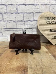 Jack Georges Leder Geldbörse/Kreditkartenetui mit Reißverschluss - Bild 1 von 14