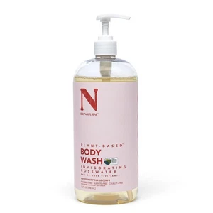 Invigorating rosewater body wash moisturizing 32 oz - Picture 1 of 8