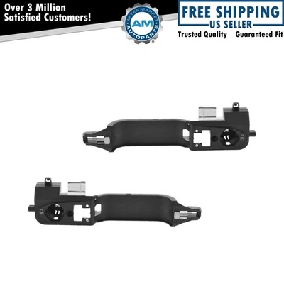 Par de refuerzo de manija de puerta exterior laterales izquierdo y derecho delantero para Ford Focus 02-07 Foto 1 de 4