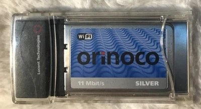Lucent/Avaya PC24E-H-FC Orinoco PCMCIA Wireless Card Mac/PC - Silver T15 - Image 1 of 3