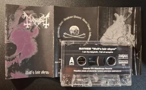 Mayhem – Wolf's Lair Abyss 1997 MC Cassette - Picture 1 of 2