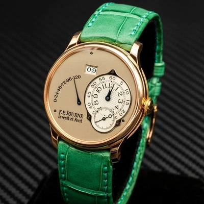 2011 F.P. Journe Octa Reserve de Marche 38mm - Ouro Rosa - Mostrador Cinza - CONJUNTO COMPLETO - Imagem 1 de 4