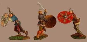 Conte 27098 Guerra Medievale Vichinghi Fanteria Frisone Guerrieri Set Ricarica Nuovo - Foto 1 di 7
