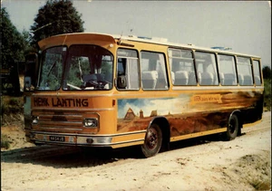 Postal postal con autobús (Henk Lanting) postal con sello de Nederland - Imagen 1 de 2